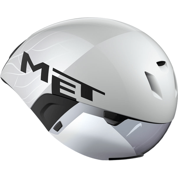 Casco MET Codatronca Bianco Argento, Taglia M (56-58 Cm)-image