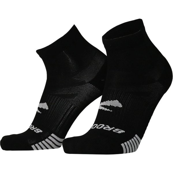 Skarpetki Brooks Ghost Lite Quarter 2-Pack Czarny, Rozmiar S-image
