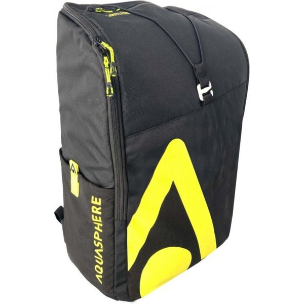 Aquasphere Pool Rucksack 30L Schwarz Gelb-image