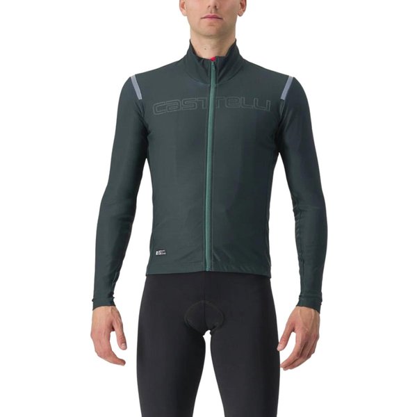 Maglia Castelli Tutto Nano Ros Manica Lunga Verde, Taglia S-image