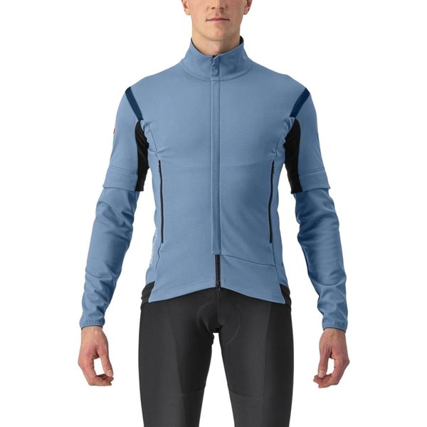 Castelli Perfetto Ros 2 Convertible Blaue Jacke, GrößE S-image