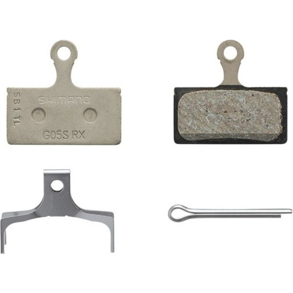 Pastiglie Freno A Disco Shimano Resin G05S-RX 1 Coppia-image