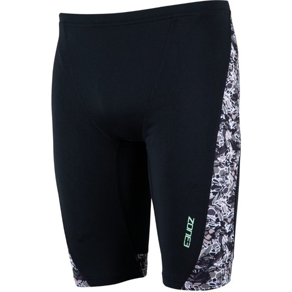 Zone3 Jammer Pacific Koa Schwarz-Weiß Badeanzug, GrößE XS-image