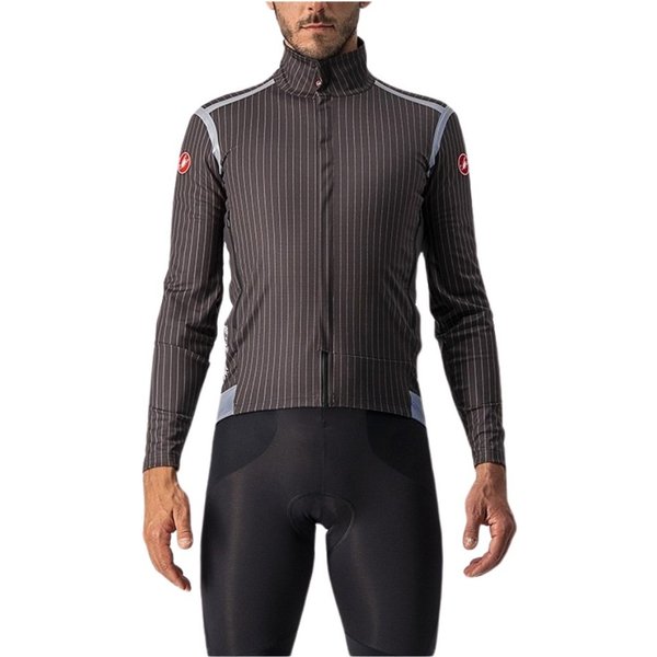 Castelli Perfetto Ros Streifen Schwarze Jacke, GrößE S-image