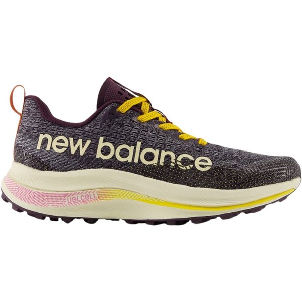 Buty Damskie New Balance Fuelcell Supercomp Trail V1 Szaro-żółTe, Rozmiar 40 - Eur-image