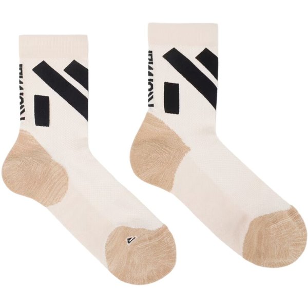 Skarpety Nisko WycięTe Normal Race Sock W Kolorze BeżOwo-Czarnym, Rozmiar M-image