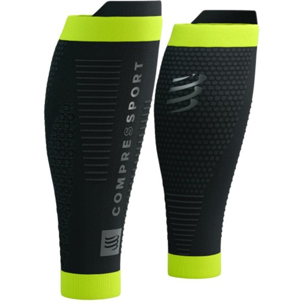 PońCzochy Uciskowe Compressport R2 3.0 Flash, Czarno-żółTe, Rozmiar Rozmiar 1-image