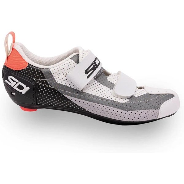 Sidi T-5 Air Schuhe Schwarz Weiß Koralle, GrößE 45 - EUR-image