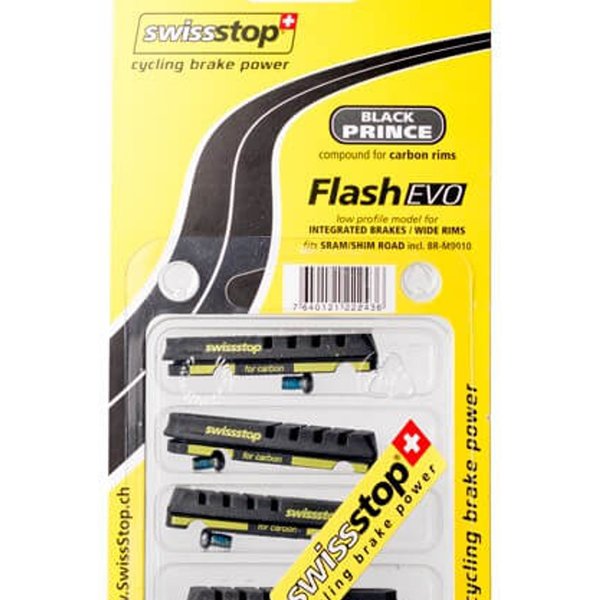 Swissstop Flash EVO Carbon Bremsschuhe - Schwarz Prince-image
