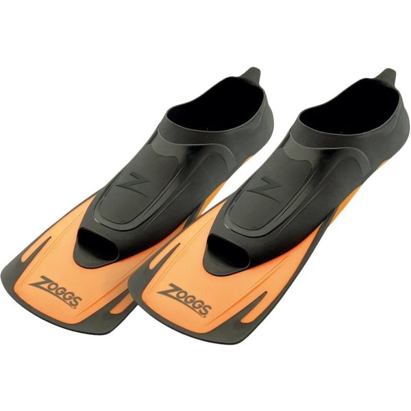 Zoggs Schwimmflosse Energy Fin Schwarz Orange, GrößE 44 - Eur-image