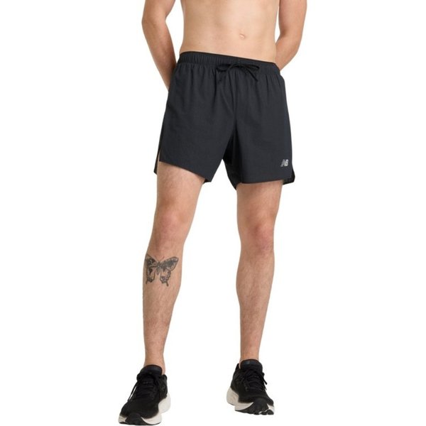 PantalóN Corto New Balance RC Ultra Light Split 5" Negro, Talla S-image
