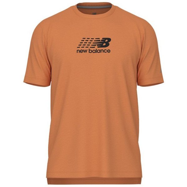 Camiseta New Balance Athletics Graphic Naranja, Talla Xl-image
