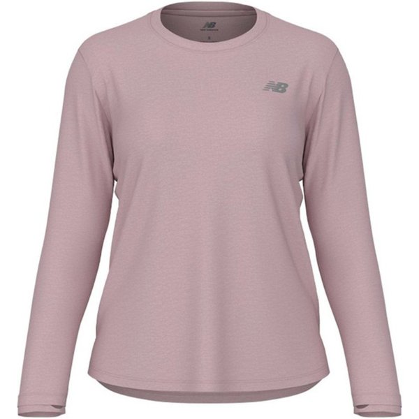 Koszulka New Balance Athletics Z DłUgim RęKawem RóżOwa Damska, Rozmiar L-image