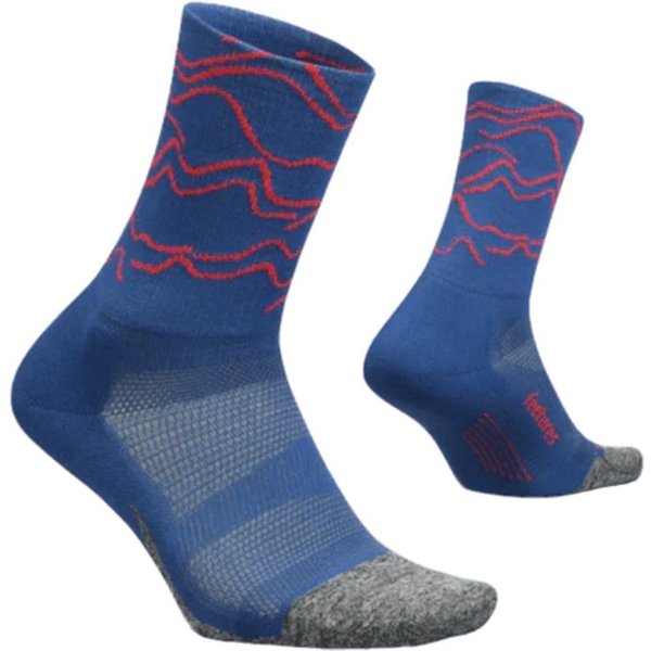 Skarpetki Feetures Elite Light Cushion Mini Crew Niebieskie, Rozmiar M-image