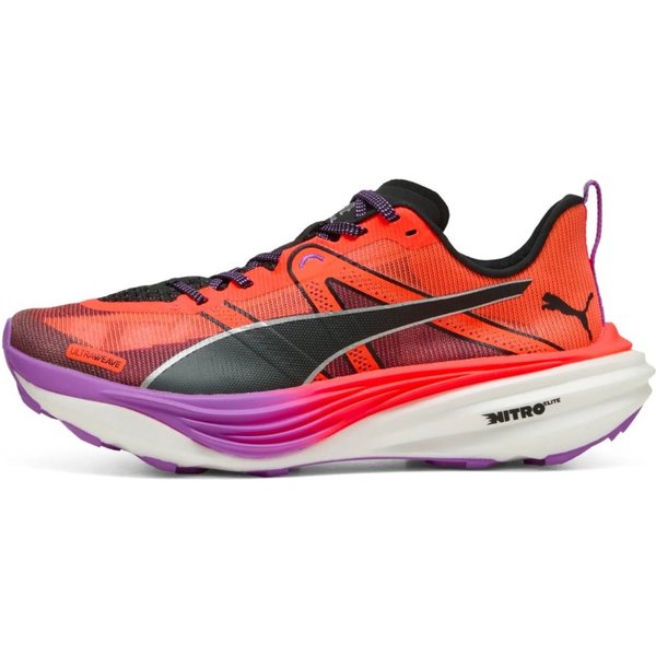Puma Deviate Nitro Elite Trail Schuhe Rot Lila SS25 Damen, GrößE 39 - EUR-image