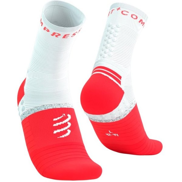 Compressport Pro Marathon Socks V2.0 Socken Rot Weiß, GrößE GrößE 1-image