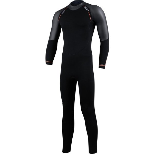 Neopreno Zone3 Active Flex Negro Naranja, Talla S-image