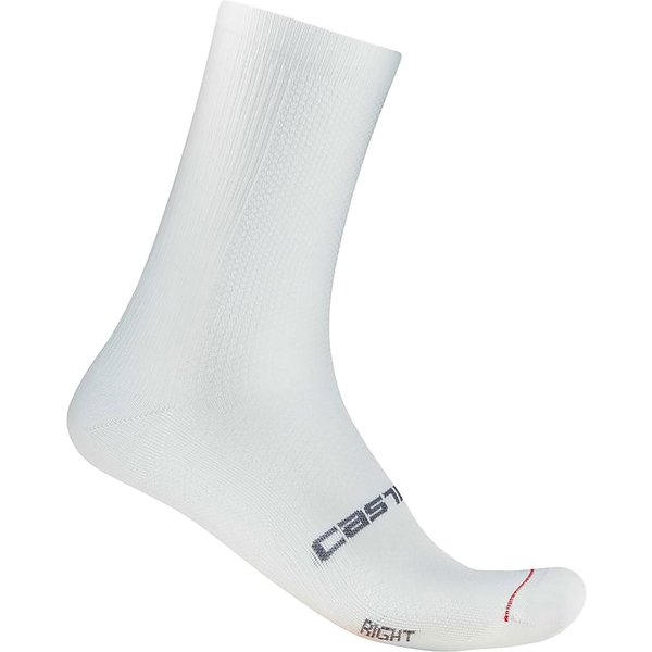 Calze Castelli Espresso 18 Bianche, Taglia L/Xl-image