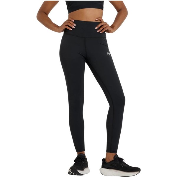 Legginsy New Balance Harmony High Rise Czarne Damskie, Rozmiar M-image