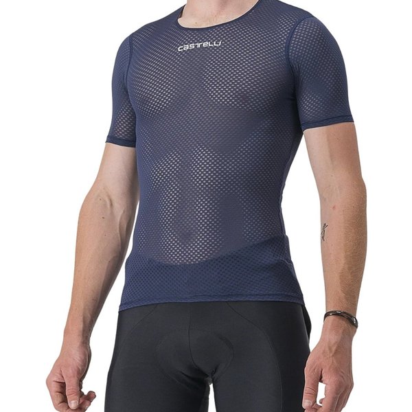 Maglia Intima Castelli Pro Mesh 2.0 Manica Corta Blu, Taglia M-image