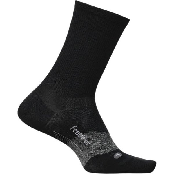 Feetures Elite Ultra Light Mini Crew Socken Schwarz, GrößE M-image