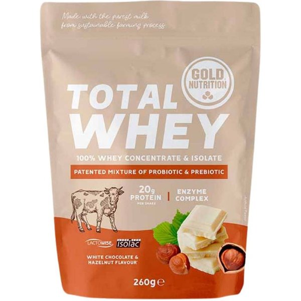BiałKo Goldnutrition Total Whey BiałA Czekolada I Orzech Laskowy 260G-image