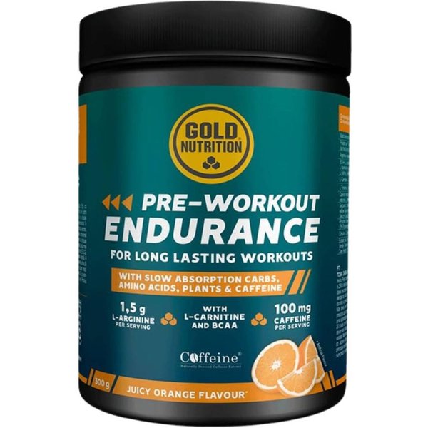 Pre-Workout Goldnutrition Endurance PomarańCza 300G-image