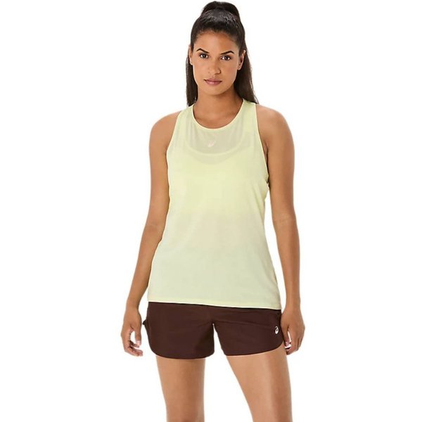 Damski Top Bez RęKawóW Asics Nagino Run Adjustable Tank żółTy, Rozmiar Xs.-image
