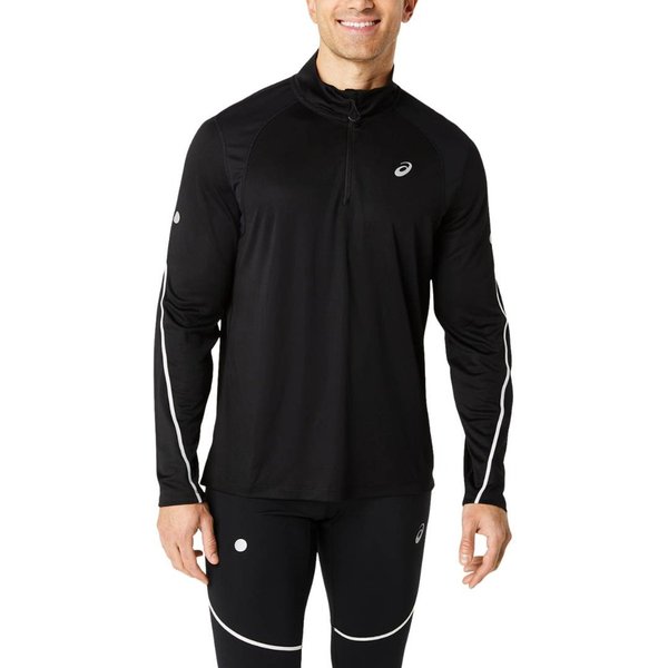 Asics Road Lite-Show 1/2 Zip Shirt Schwarz, GrößE L-image