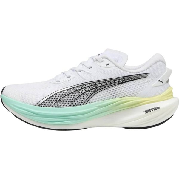 Buty Puma Deviate Nitro 3 BiałE Zielone AW25 Damskie, Rozmiar 41 - Eur-image