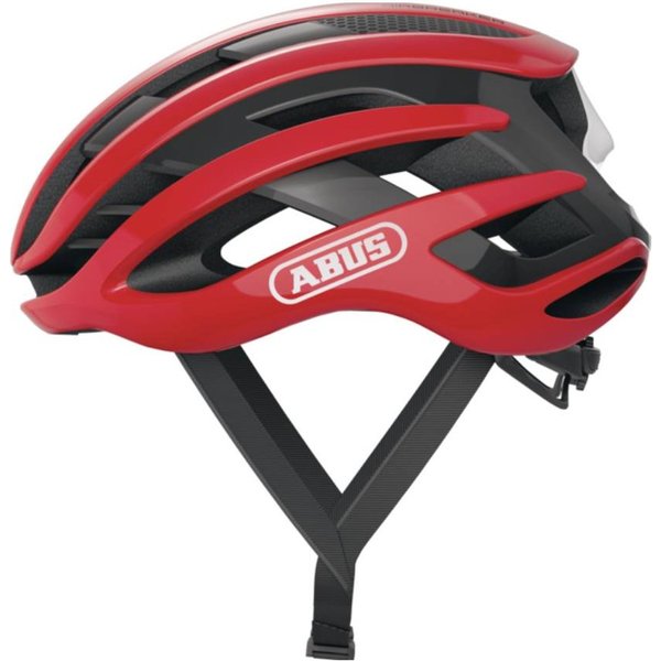 Kask Abus Airbreaker Czerwono-Czarny, Rozmiar M (52-58 Cm) - Eur-image