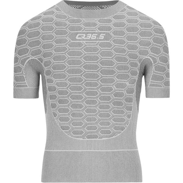 Maglia Intima Q36.5 Base Layer 2 A Manica Corta Grigia, Taglia Xxs/Xs-image