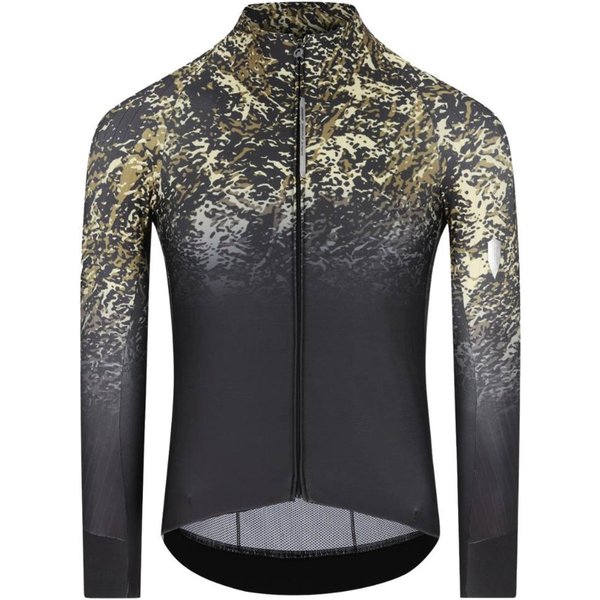 Maglia Q36.5 Gregarius Hybrid Alpi Camo Maniche Lunghe Nero, Taglia S-image