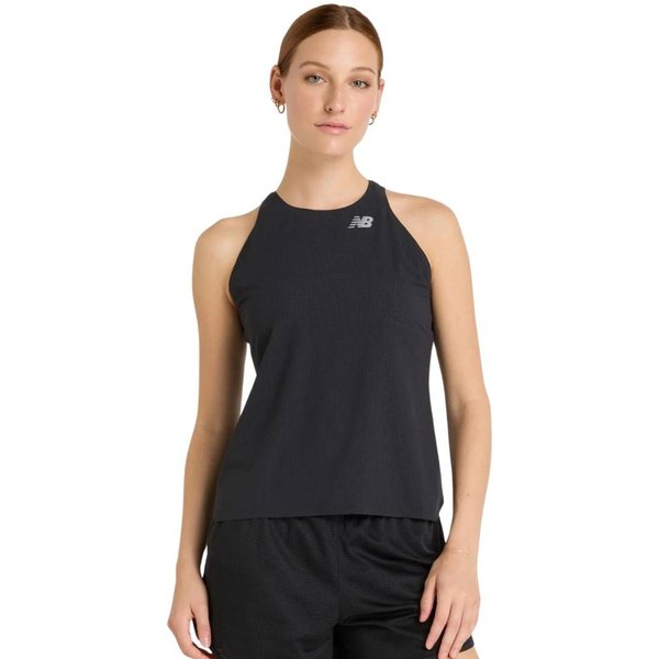 New Balance Race Day Ultra Light ÄRmelloses Shirt Schwarz Damen, GrößE M-image