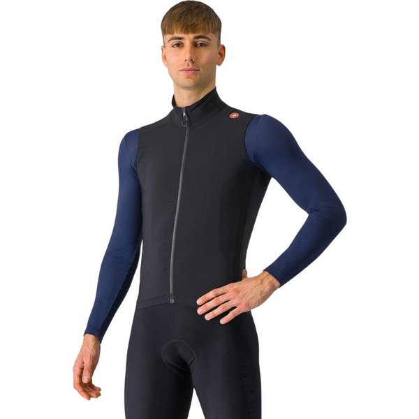 Gilet Castelli Espresso Nero, Taglia XL-image