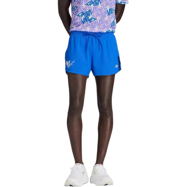 KróTkie Spodenki New Balance Valencia Marathon Rc Split 3" Niebieskie, Rozmiar Xl-image