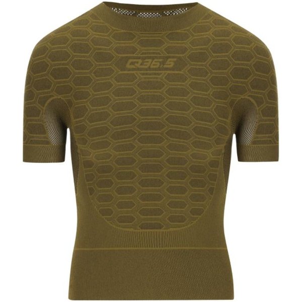 Unterhemd Q36.5 Base Layer 2 Mit Kurzen ÄRmeln, GrüN-Braun, GrößE L/Xl-image