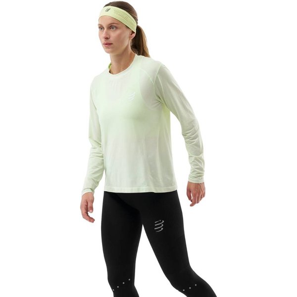 Compressport Performance Ls Langarm-Shirt Aqua, GrößE S-image