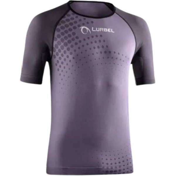 Maglietta Lurbel Spirit Flux Viola Nero Unisex, Taglia L-image