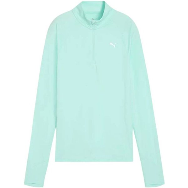 Damska Koszulka Puma Velocity Cloudspun Z DłUgim RęKawem W Kolorze Niebiesko-Zielonym, Rozmiar M-image