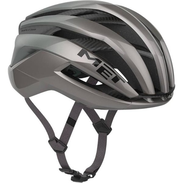 Casco Met Trenta 3K Carbon Grigio Nero, Taglia M (56-58 Cm)-image