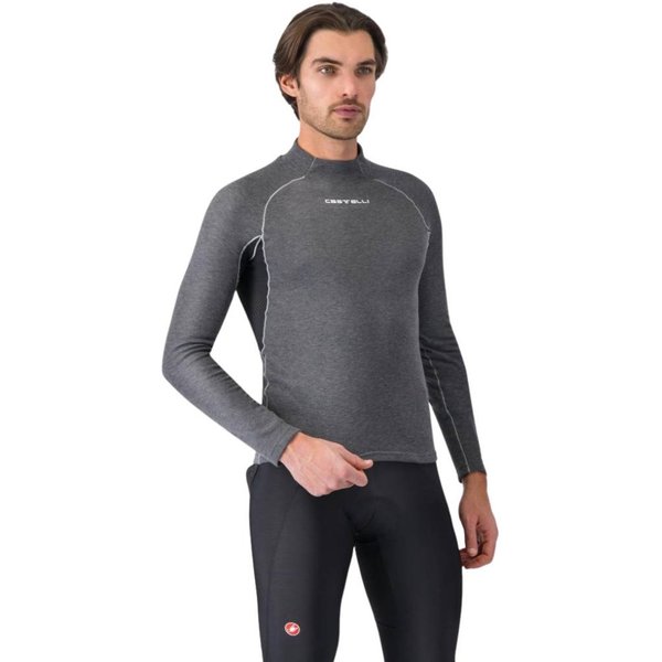 Maglia Intima Castelli Flanders 2 Manica Lunga Grigio Nero, Taglia S-image