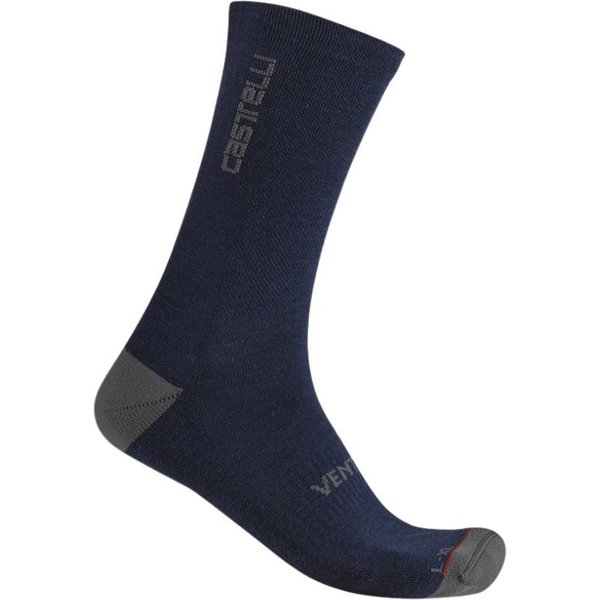 Calze Castelli Venti Soft Merino Blu Grigio, Taglia S/M-image
