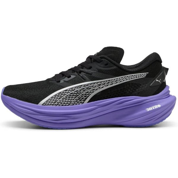 Scarpe Puma Deviate Nitro 3 Nero Viola AW25 Donna, Taglia 40 - Eur-image