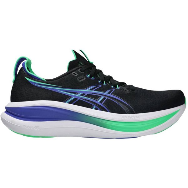 Asics Gel-Nimbus 28 Schuhe Schwarz Blau SS26, GrößE 43,5 - EUR-image