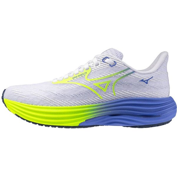 Buty Mizuno Wave Rider 29 BiałO-Niebieskie SS26 Damskie, Rozmiar 38,5 - Eur-image