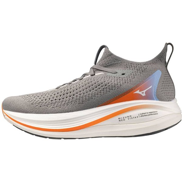 Mizuno Neo Vista 2 Schuhe Grau Orange SS26, GrößE 44 - Eur-image