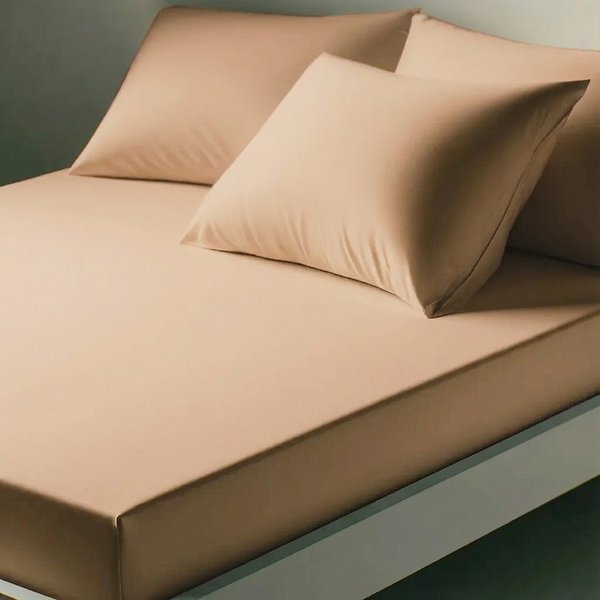 Drap-Housse Percale De Coton Tertio® - Rose - Blossom-image