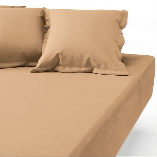 Drap Housse Grand Bonnet Percale De Coton Tertio® - Rose - Blossom-image