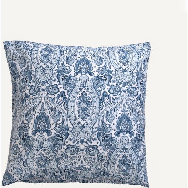 Taie D'oreiller, Taie De Traversin En Coton - Mistry - Bleu-image